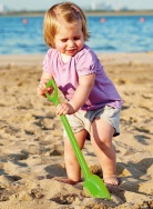 E4077_HP "Набор для песочницы" Лопата для песка, зеленая, фото 2