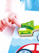 E1607_HP Головоломка вращающая Транспорт, фото 3