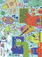 Монстрики А0 Раскраска Voicebook -, фото 2