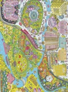 Город-деревня  А0 Раскраска Voicebook -, фото 1