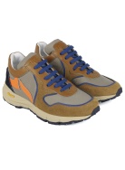 J20484AMBVKB423/BRANDY/BLU Кроссовки GALLUCCI мальчики FW24-25, фото 1