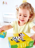 E1619_HP Деревянные кубики "Джунгли", фото 2