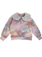 T6PT-AW23/PRINT Свитшот Raspberry Plum девочки, фото 1 T6PT-AW23/PRINT Свитшот Raspberry Plum девочки, фото 1