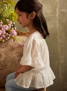 GRI-S26-S0138 Блузка Louise Misha девочки, фото 3