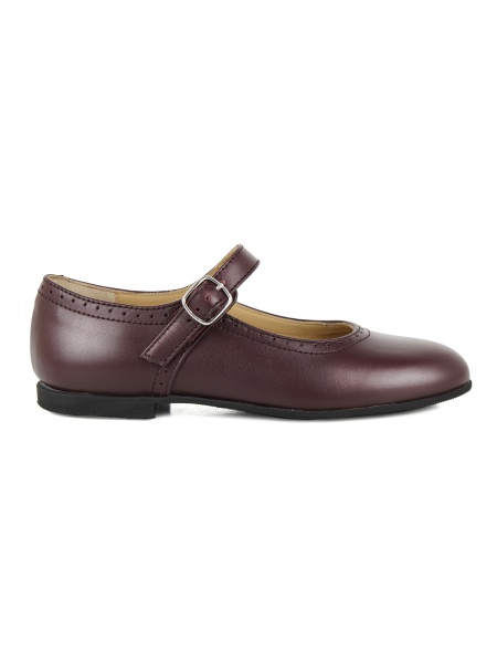 J01000AM111320B/BURGUNDY Туфли GALLUCCI девочки FW25-26, фото 2