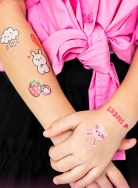 Cute Rabbit Переводная татуировка MIAMITATS девочки, фото 3 Cute Rabbit Переводная татуировка MIAMITATS девочки, фото 3