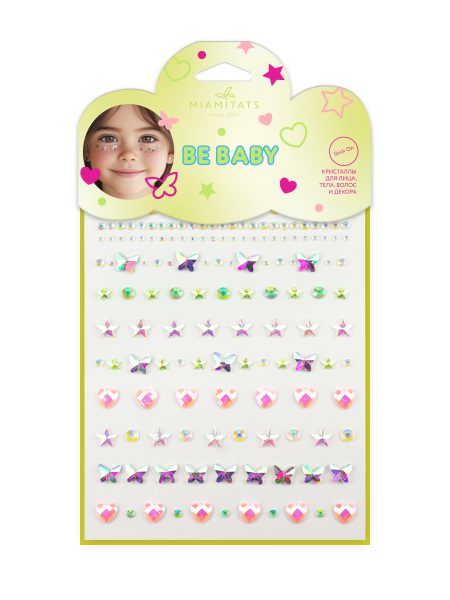 Be baby Украшение для лица MIAMITATS девочки
