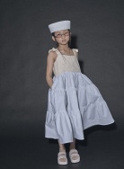 Iconic Straps Платье LITTLE CREATIVE FACTORY девочки, фото 4