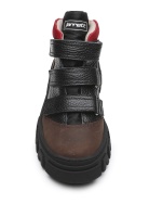 JE1SN43A/BLACK/COFFEE/ROSSO Кроссовки JARRETT мальчики FW23-24, фото 2 JE1SN43A/BLACK/COFFEE/ROSSO Кроссовки JARRETT мальчики FW23-24, фото 2